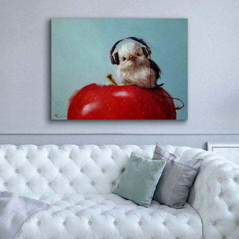 Image of 'Apple Music' by Lucia Heffernan, Canvas Wall Art,54x40