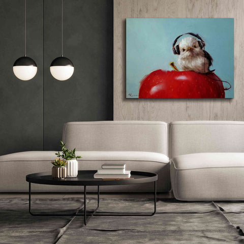 Image of 'Apple Music' by Lucia Heffernan, Canvas Wall Art,54x40