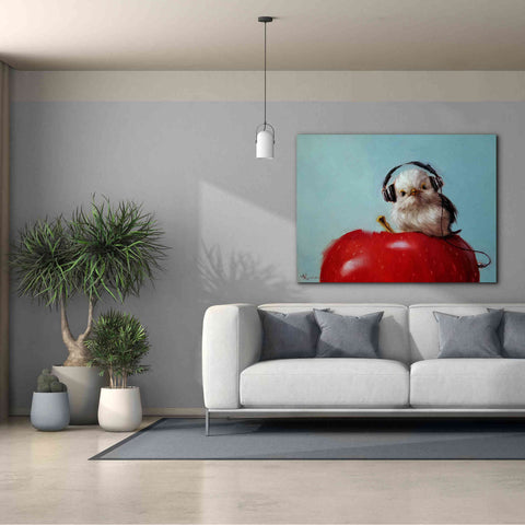 Image of 'Apple Music' by Lucia Heffernan, Canvas Wall Art,54x40