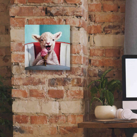 Image of 'Kiddie Cone' by Lucia Heffernan, Canvas Wall Art,12x12