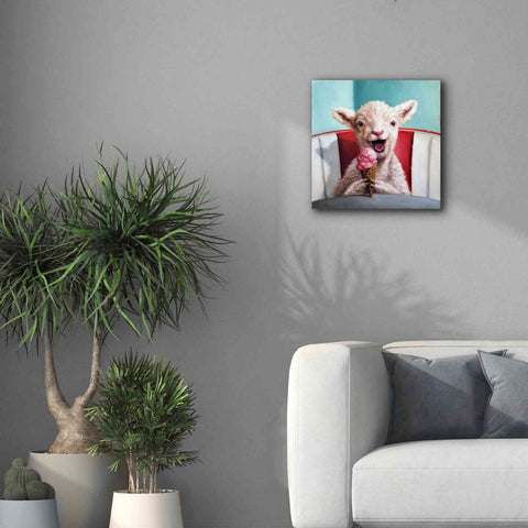 Image of 'Kiddie Cone' by Lucia Heffernan, Canvas Wall Art,18x18