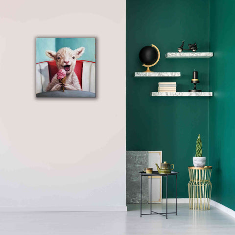Image of 'Kiddie Cone' by Lucia Heffernan, Canvas Wall Art,26x26