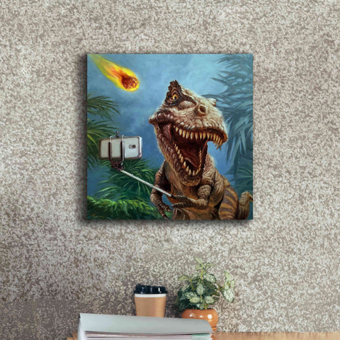 Image of 'Last Selfie' by Lucia Heffernan, Canvas Wall Art,18x18