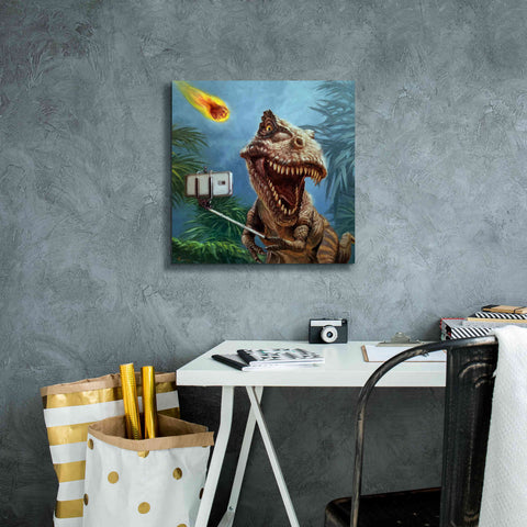 Image of 'Last Selfie' by Lucia Heffernan, Canvas Wall Art,18x18