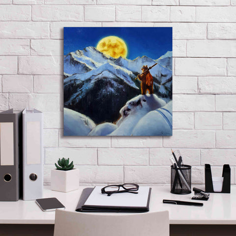 Image of 'Night Patrol 2' by Lucia Heffernan, Canvas Wall Art,18x18