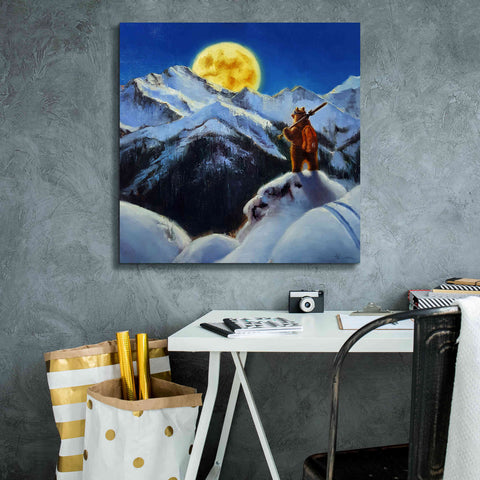 Image of 'Night Patrol 2' by Lucia Heffernan, Canvas Wall Art,26x26