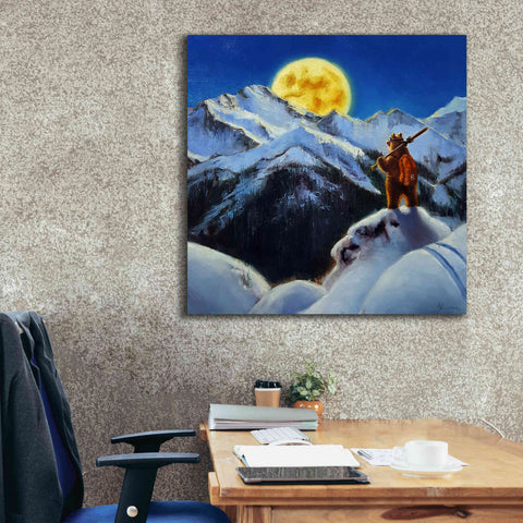 Image of 'Night Patrol 2' by Lucia Heffernan, Canvas Wall Art,37x37