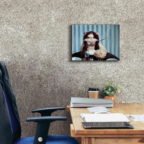 Image of 'Breakfast at Tiffany’s' by Lucia Heffernan, Canvas Wall Art,16x12