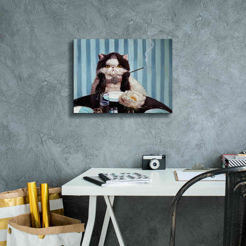 Image of 'Breakfast at Tiffany’s' by Lucia Heffernan, Canvas Wall Art,16x12