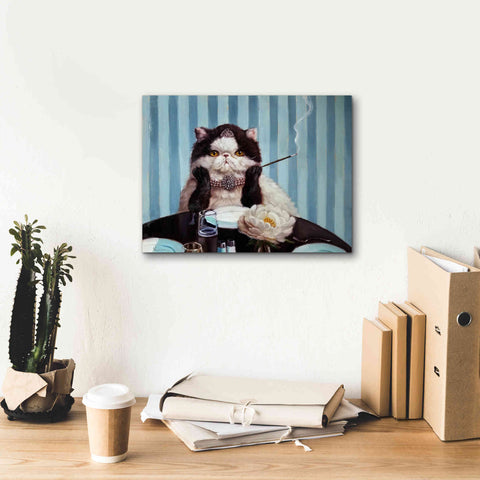 Image of 'Breakfast at Tiffany’s' by Lucia Heffernan, Canvas Wall Art,16x12