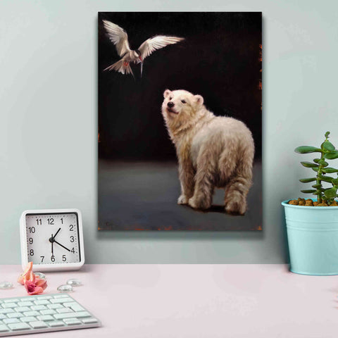 Image of 'Making Friends' by Lucia Heffernan, Canvas Wall Art,12x16