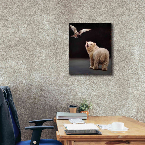 Image of 'Making Friends' by Lucia Heffernan, Canvas Wall Art,20x24