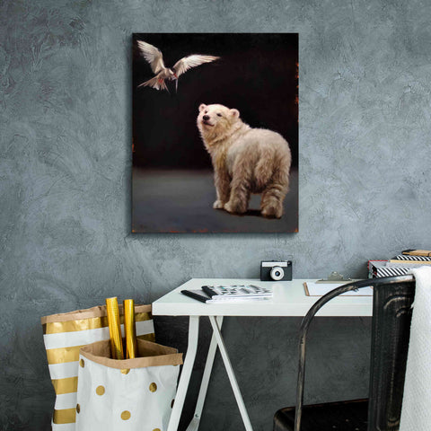 Image of 'Making Friends' by Lucia Heffernan, Canvas Wall Art,20x24