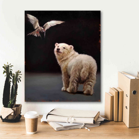 Image of 'Making Friends' by Lucia Heffernan, Canvas Wall Art,20x24