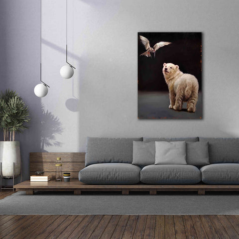 Image of 'Making Friends' by Lucia Heffernan, Canvas Wall Art,40x54