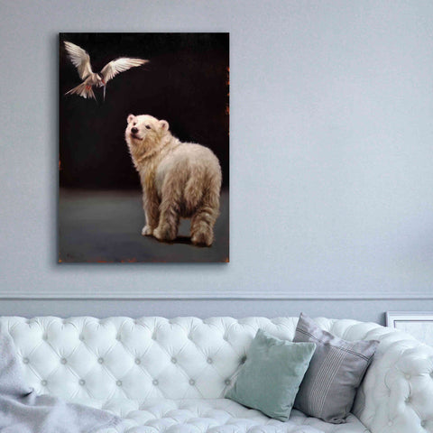 Image of 'Making Friends' by Lucia Heffernan, Canvas Wall Art,40x54