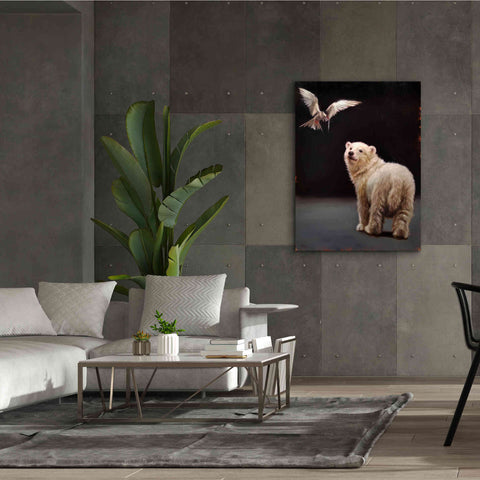 Image of 'Making Friends' by Lucia Heffernan, Canvas Wall Art,40x54