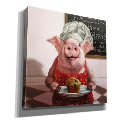 Image of 'Pinkies Bakery' by Lucia Heffernan, Canvas Wall Art