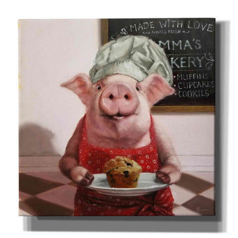 Image of 'Pinkies Bakery' by Lucia Heffernan, Canvas Wall Art