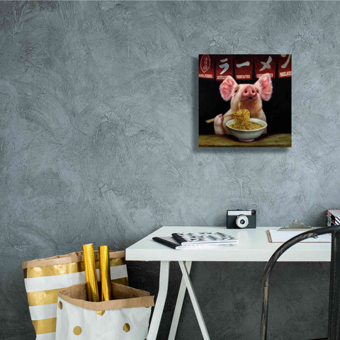 Image of 'Oodles of Noodles' by Lucia Heffernan, Canvas Wall Art,12x12