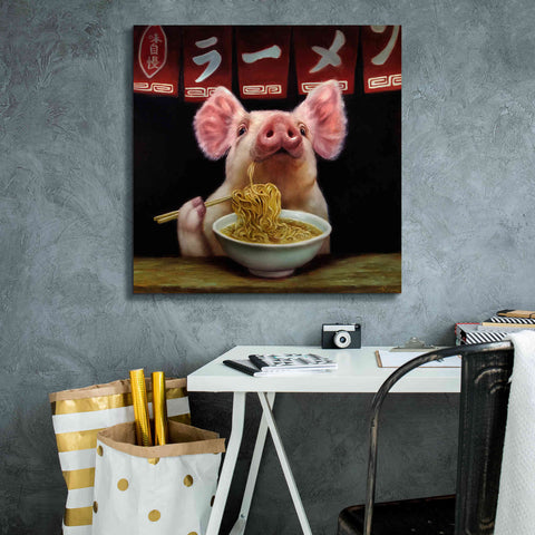 Image of 'Oodles of Noodles' by Lucia Heffernan, Canvas Wall Art,26x26