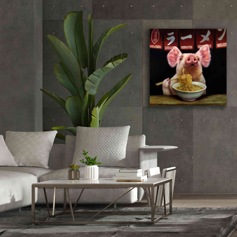 Image of 'Oodles of Noodles' by Lucia Heffernan, Canvas Wall Art,37x37