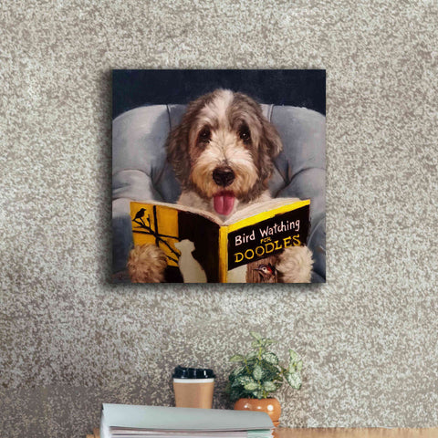 Image of 'Ornithology For Doodles' by Lucia Heffernan, Canvas Wall Art,18x18