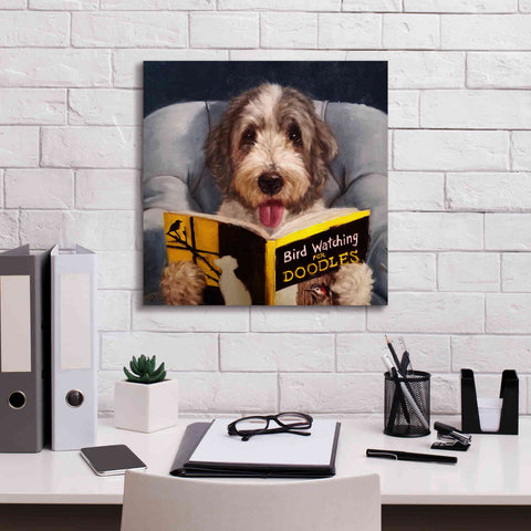 Image of 'Ornithology For Doodles' by Lucia Heffernan, Canvas Wall Art,18x18