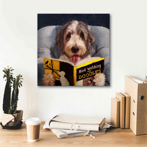 Image of 'Ornithology For Doodles' by Lucia Heffernan, Canvas Wall Art,18x18