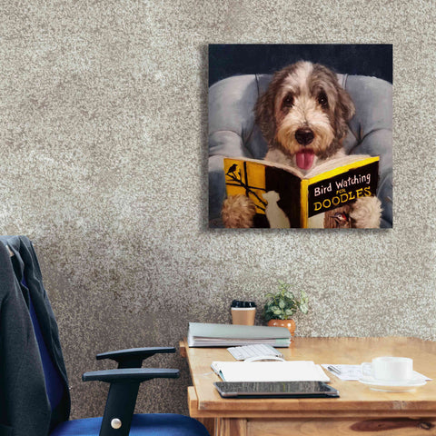 Image of 'Ornithology For Doodles' by Lucia Heffernan, Canvas Wall Art,26x26