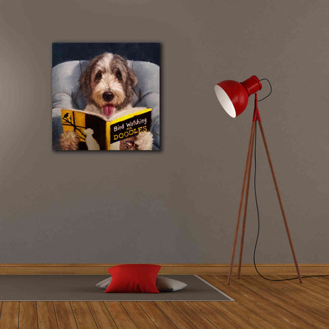 Image of 'Ornithology For Doodles' by Lucia Heffernan, Canvas Wall Art,26x26