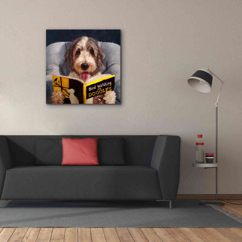 Image of 'Ornithology For Doodles' by Lucia Heffernan, Canvas Wall Art,37x37