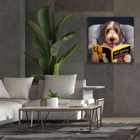 Image of 'Ornithology For Doodles' by Lucia Heffernan, Canvas Wall Art,37x37