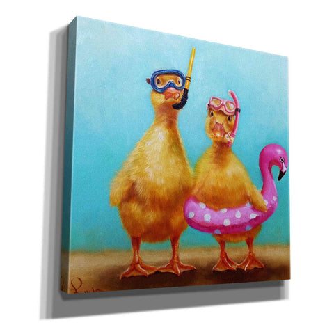Image of 'Pool Party' by Lucia Heffernan, Canvas Wall Art