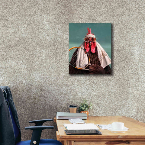 Image of 'The Tennis Pro' by Lucia Heffernan, Canvas Wall Art,20x24