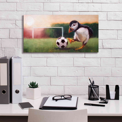 Image of 'Sidekick' by Lucia Heffernan, Canvas Wall Art,24x12