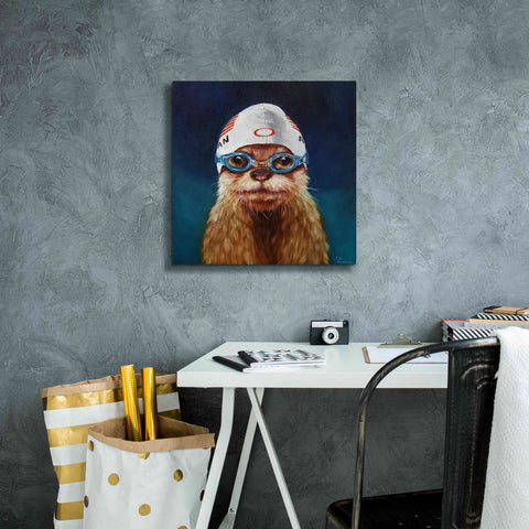 Image of 'Olympic Hopeful No. 2' by Lucia Heffernan, Canvas Wall Art,18x18