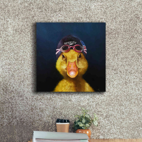 Image of 'Olympic Hopeful No. 1' by Lucia Heffernan, Canvas Wall Art,18x18