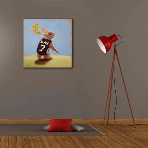 Image of 'Lax Bunny' by Lucia Heffernan, Canvas Wall Art,26x26