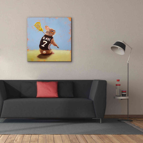 Image of 'Lax Bunny' by Lucia Heffernan, Canvas Wall Art,37x37