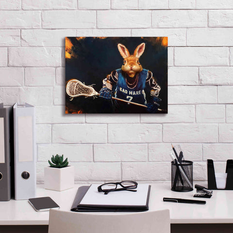 Image of 'Game Face No. 2' by Lucia Heffernan, Canvas Wall Art,16x12