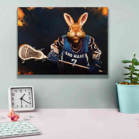 Image of 'Game Face No. 2' by Lucia Heffernan, Canvas Wall Art,16x12