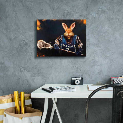 Image of 'Game Face No. 2' by Lucia Heffernan, Canvas Wall Art,16x12