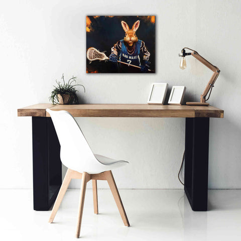 Image of 'Game Face No. 2' by Lucia Heffernan, Canvas Wall Art,24x20