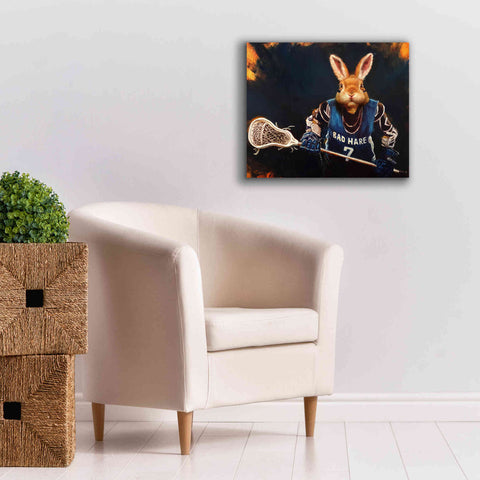 Image of 'Game Face No. 2' by Lucia Heffernan, Canvas Wall Art,24x20