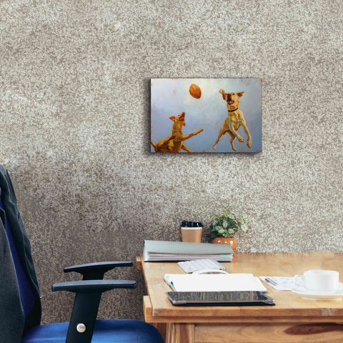 Image of 'Game Point' by Lucia Heffernan, Canvas Wall Art,18x12