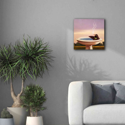 Image of 'Executive Soak' by Lucia Heffernan, Canvas Wall Art,18x18