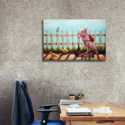 Image of 'Summer Stroll' by Lucia Heffernan, Canvas Wall Art,40x26