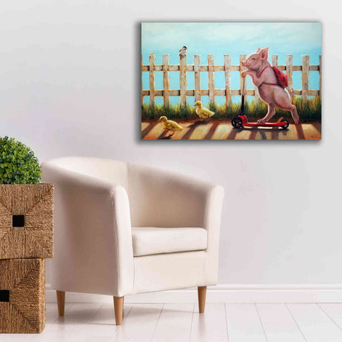 Image of 'Summer Stroll' by Lucia Heffernan, Canvas Wall Art,40x26