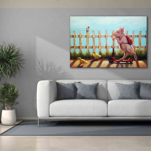 Image of 'Summer Stroll' by Lucia Heffernan, Canvas Wall Art,60x40